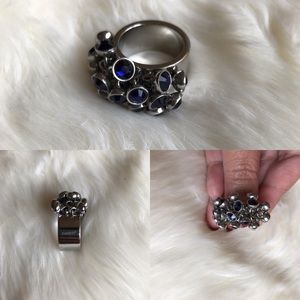 Swatch stone ring
